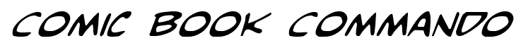 Comic Book Commando font