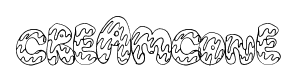 CreamCone font