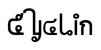 Cyclin font