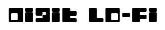Digit Lo-Fi font