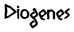 Diogenes font