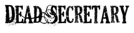 Dead Secretary font