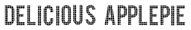 Delicious Applepie font