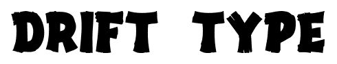 Drift Type font