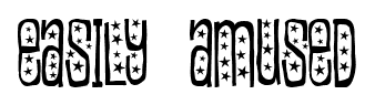 Easily Amused font