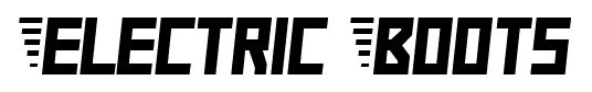 Electric Boots font
