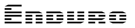Enduro font