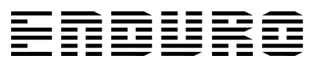 Enduro font