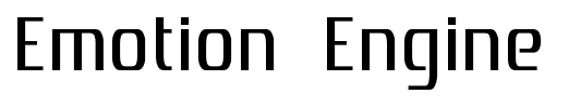 Emotion Engine font