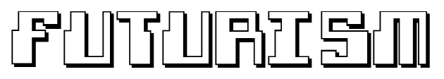 Futurism font