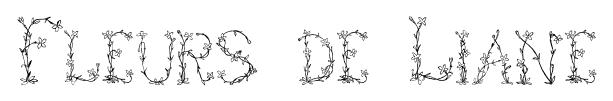 Fleurs de Liane font
