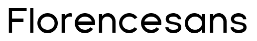 Florencesans font