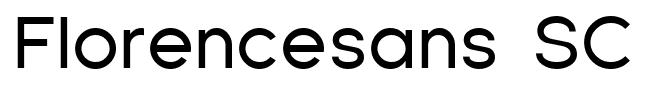 Florencesans SC font
