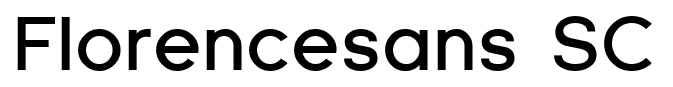 Florencesans SC font