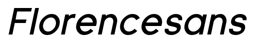 Florencesans font