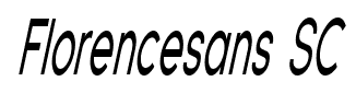 Florencesans SC font