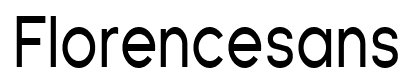 Florencesans font