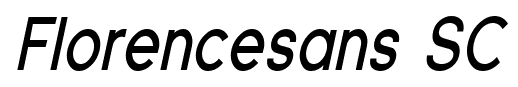 Florencesans SC font
