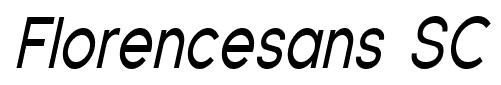 Florencesans SC font