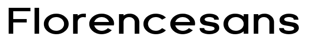 Florencesans font