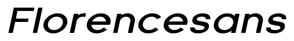 Florencesans font