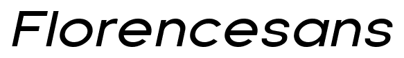Florencesans font