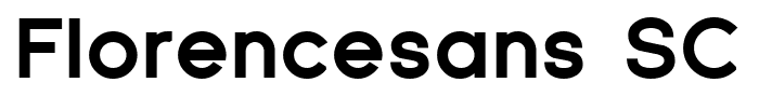 Florencesans SC font