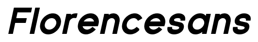 Florencesans font
