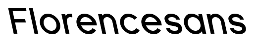 Florencesans font