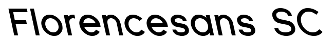 Florencesans SC font