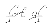 Font GF font