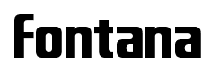 Fontana font