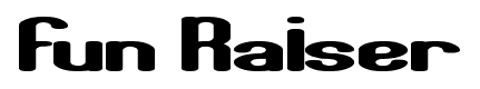 Fun Raiser font