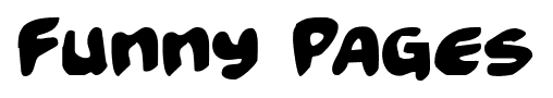 Funny Pages font