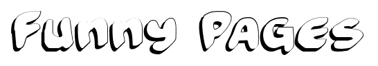 Funny Pages font