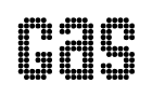 Gas font
