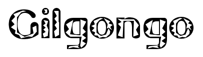 Gilgongo font