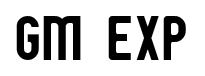 GM Exp font