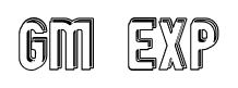 GM Exp font