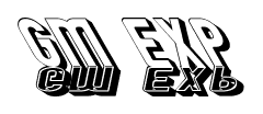 GM Exp font