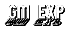 GM Exp font
