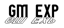 GM Exp font