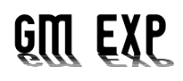 GM Exp font