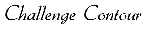 Challenge Contour font