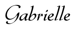 Gabrielle font