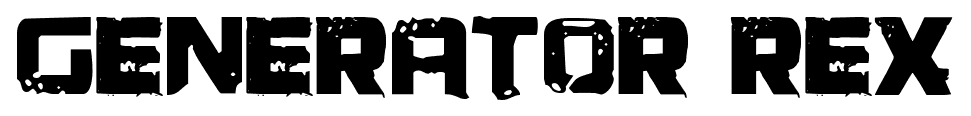 Generator Rex font