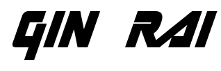 Gin Rai font