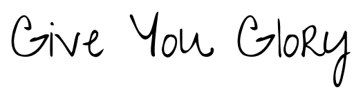 Give You Glory font