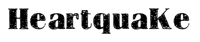 Heartquake font