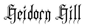 Heidorn Hill font